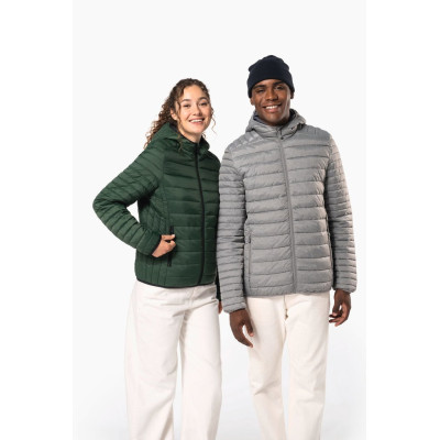 Men's lightweight hooded padded jacket
